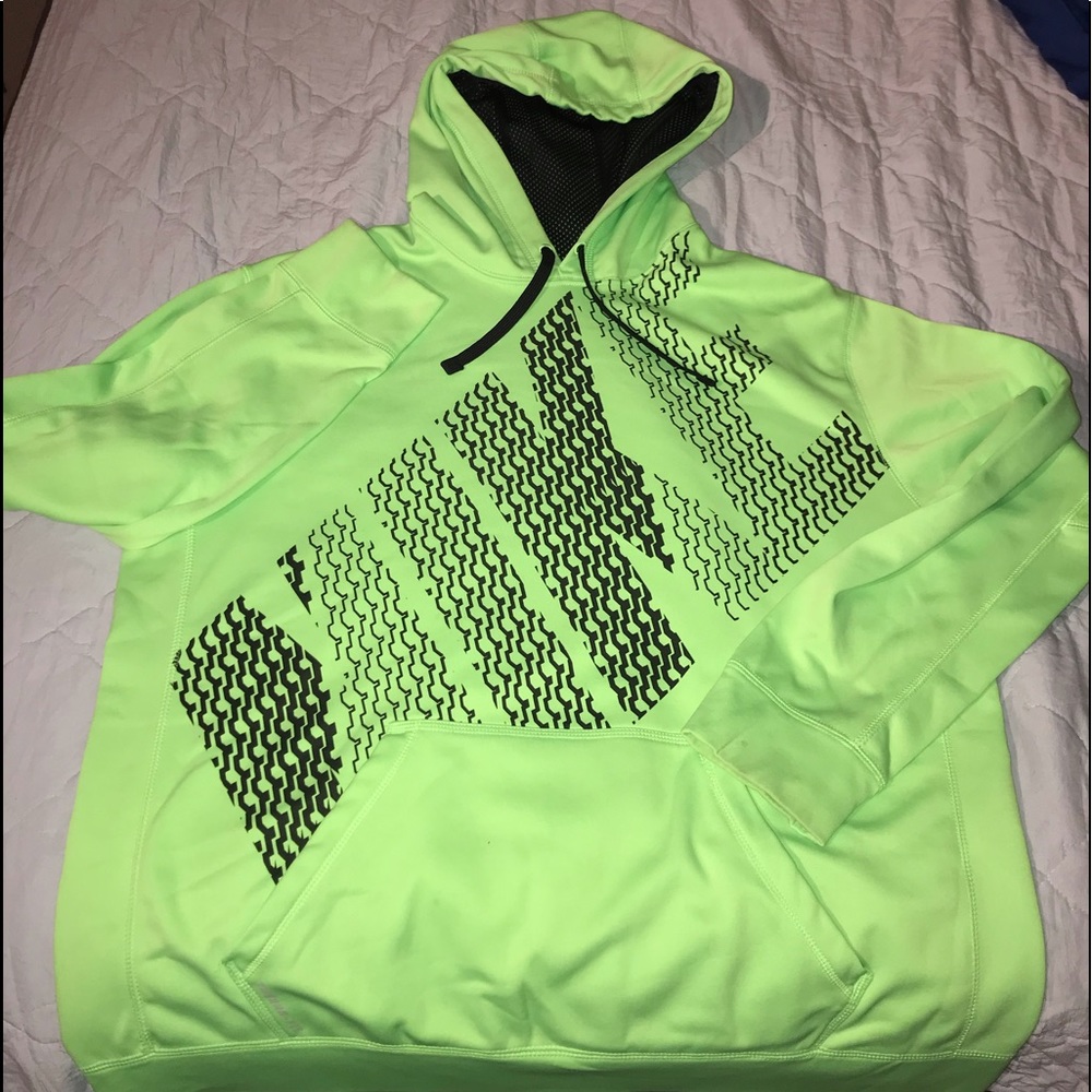Lime Green Nike Hoodie